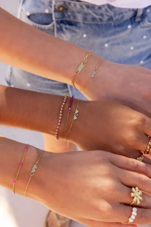 Armbanden Set Drie Hartjes