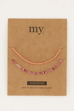 Armbanden Set Met Edelsteen