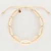 Armband/enkelbandje Schelpen
