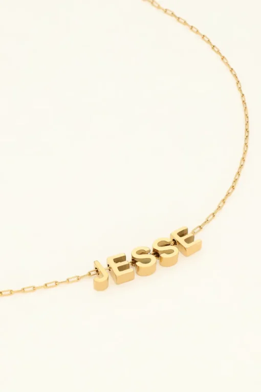 Atelier Korte Ketting Met Initials