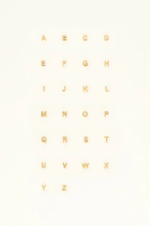 Atelier Korte Ketting Met Initials