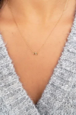 Atelier Korte Ketting Met Initials