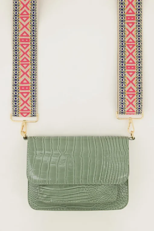 Aztec Bag Strap Roze