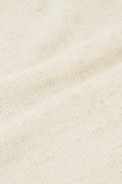 Beige Linnen Look One-shoulder Top