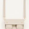 Beige Tas Met Twee Vakken