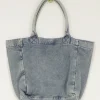 Blauwe Denim Mini Shopper