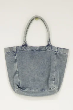 Blauwe Denim Mini Shopper