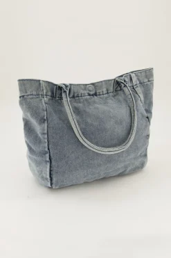 Blauwe Denim Mini Shopper