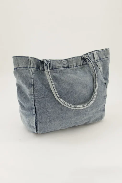 Blauwe Denim Mini Shopper