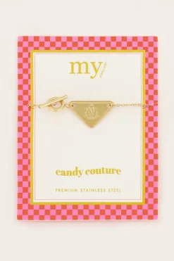 Candy Armband Gegraveerd