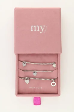 Candy Armbanden Set Met Hartjes