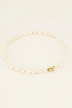 Casa Fiore Parel Ketting Oranje