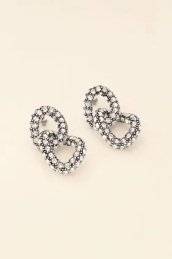 Chain Oorbellen Met Steentjes