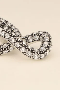 Chain Oorbellen Met Steentjes