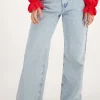 Denim Spijkerbroek Met Parels