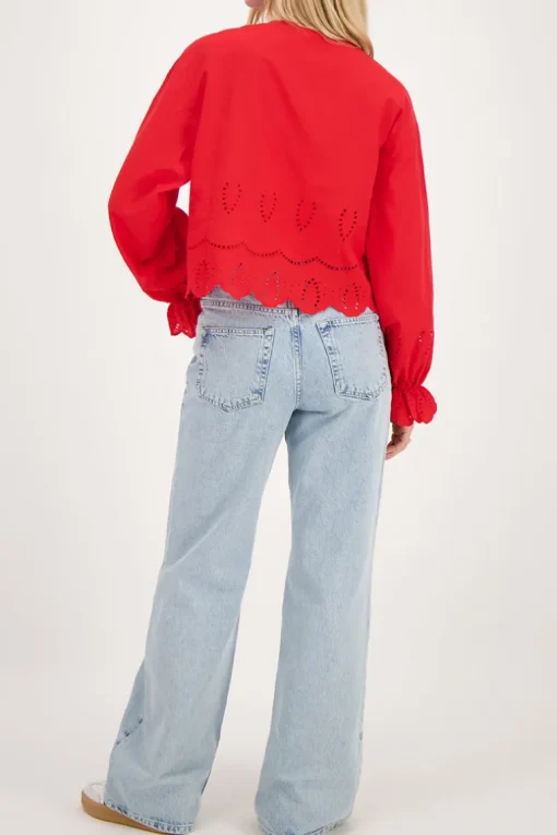 Denim Spijkerbroek Met Parels