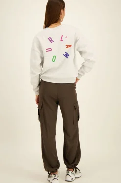 Donkergroene Pantalon Cargo
