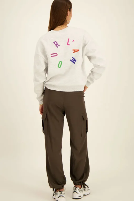 Donkergroene Pantalon Cargo