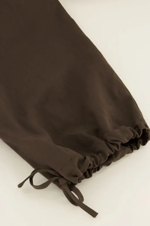 Donkergroene Pantalon Cargo