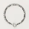 Driedubbele Armband Met Zwarte Kralen
