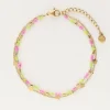 Dubbele Armband Met Kralen & Sterretjes