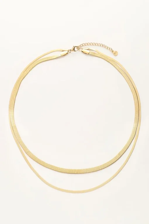 Dubbele Platte Schakelketting