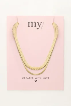 Dubbele Platte Schakelketting