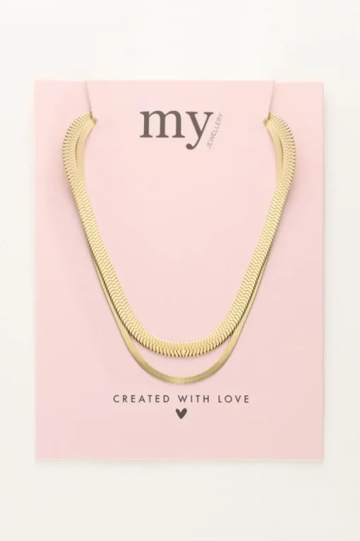 Dubbele Platte Schakelketting