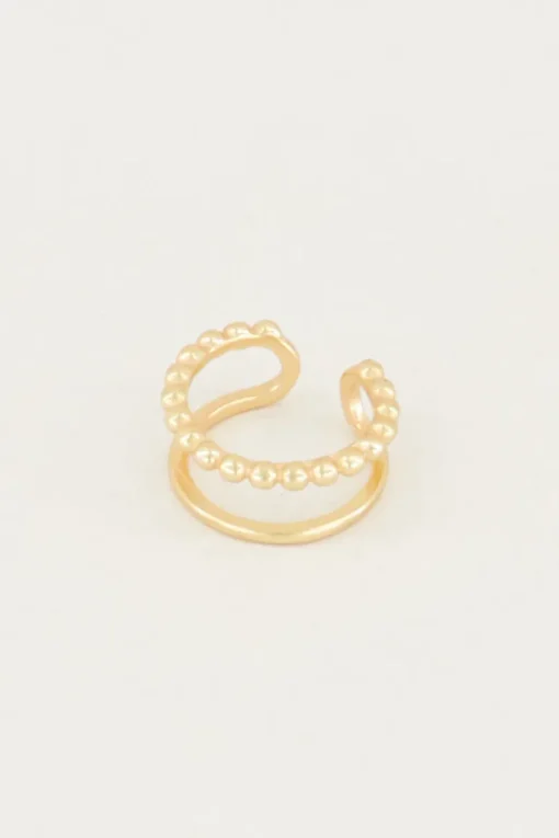 Ear Cuff Dubbele Ring
