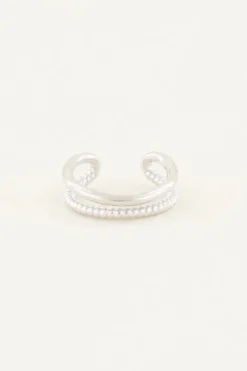Earcuff Dubbele Ringetjes
