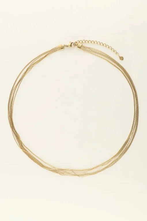 Fijne Ketting Met Zes Lagen