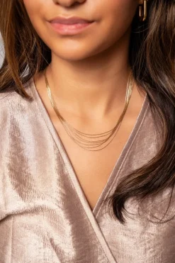 Fijne Ketting Met Zes Lagen