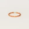 Gedraaide Ring Met Oranje