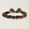 Gevlochten Armband Met Panterprint