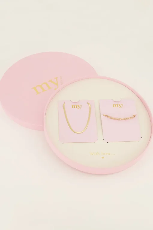 Giftbox Ketting & Schakelarmband