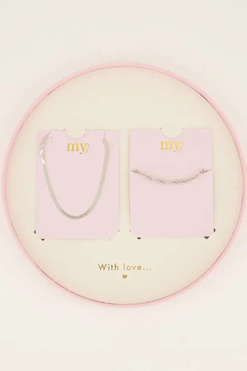 Giftbox Ketting & Schakelarmband
