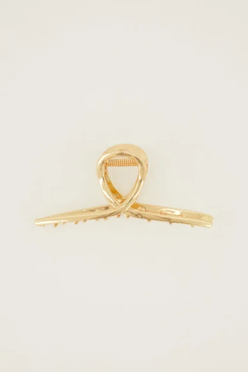 Gouden Haarclip Groot