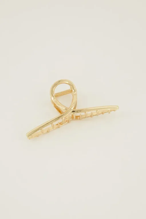 Gouden Haarclip Groot