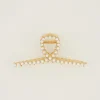 Gouden Haarclip Met Parels