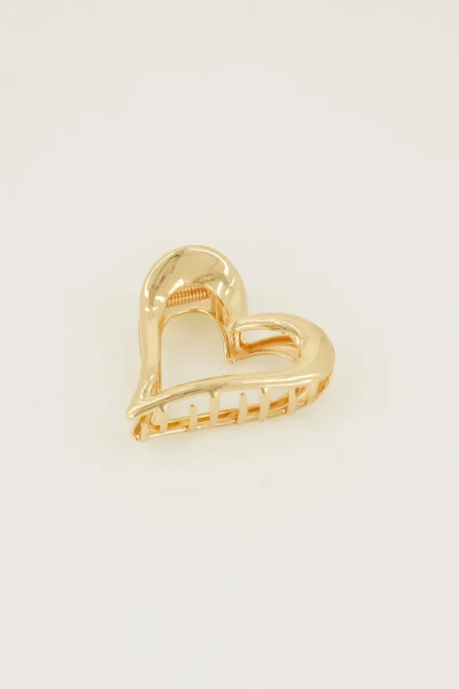 Gouden Hart Haarclip