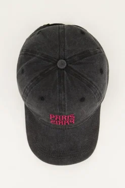 Grijze Met Roze Glitter Pet 