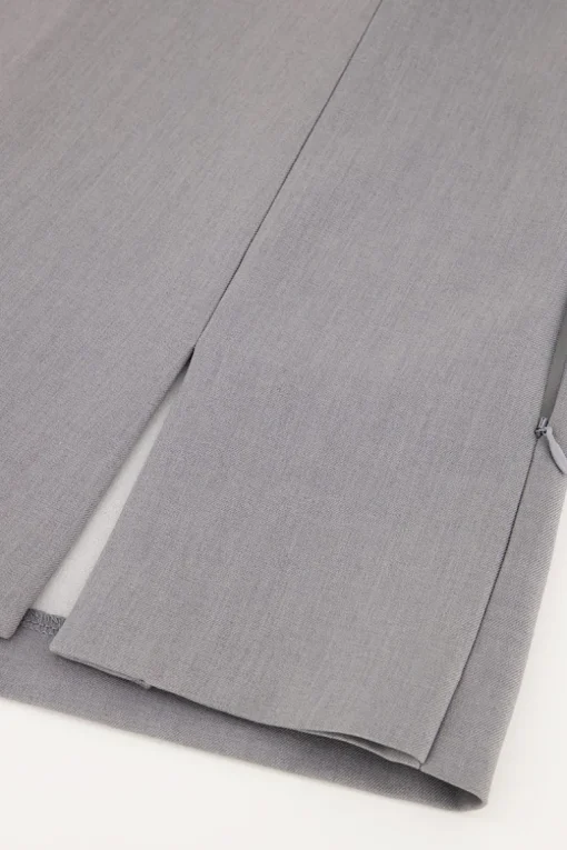 Grijze Skort Met Mini Split