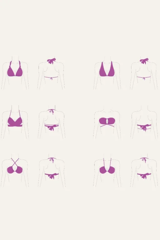 Groene Multiway Bikini Top Glanzend