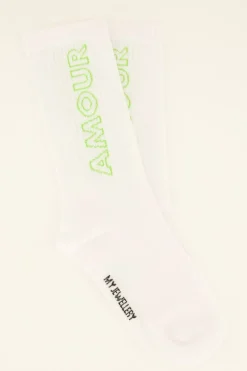 Groene Sokken Sport Amour