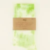 Groene Sokken Tie Dye