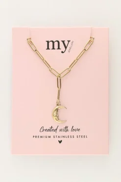 Lange Schakelketting Met Maan