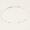 Middellange Ketting Met Platte Schakel