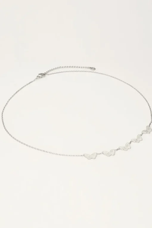 Minimalistische Ketting Met Vlinders