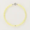 Ocean Armband Met Kleine Kraaltjes Geel