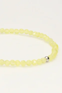 Ocean Armband Met Kleine Kraaltjes Geel